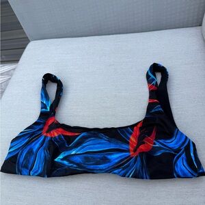 Louisa Ballou Scoop Bikini Top NEW Large